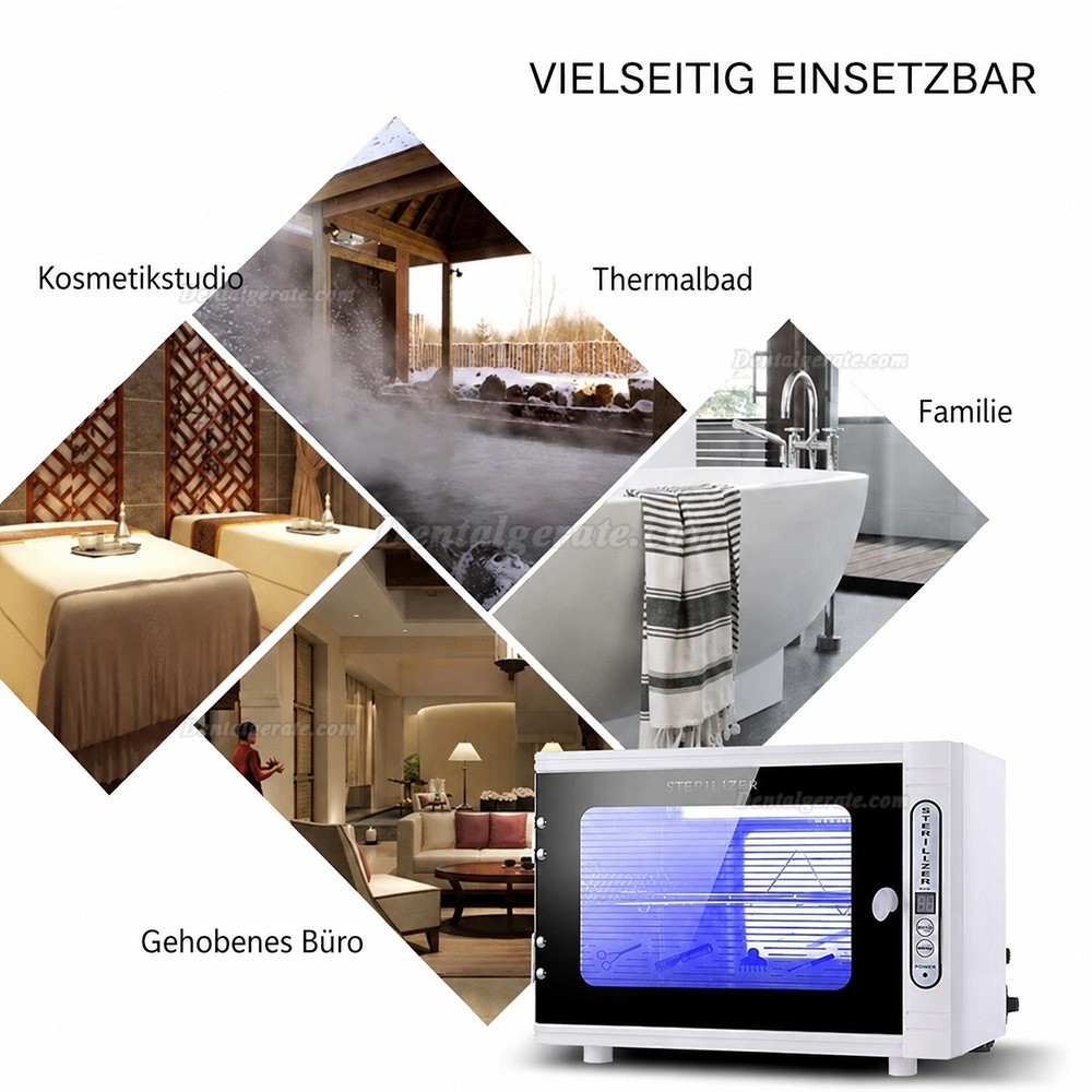 10L UV + Ozon Sterilisator Desinfektionsschrank f&uuml;r Home-Zahnheilkunde-Medizin 110V/220V